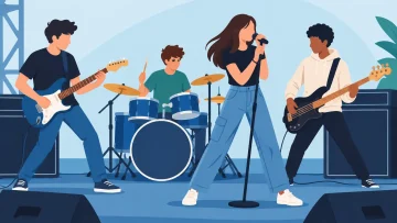What Happens at Rock Camp? A Day of Band Music